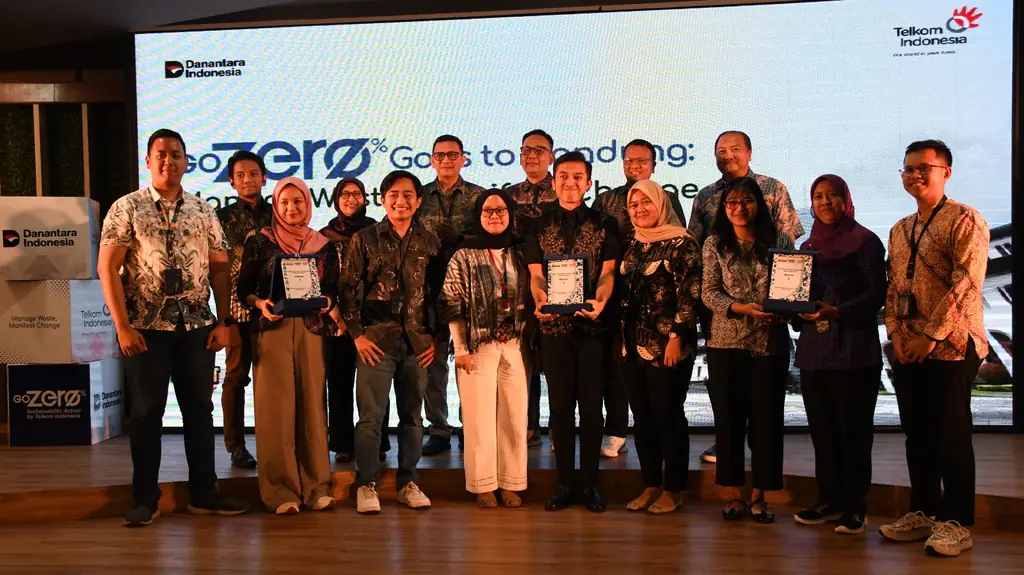 Telkom Gerakkan Karyawan Lahirkan Inovasi Pengolahan Sampah